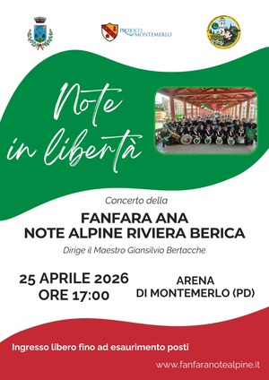 Concerto della Fanfara ANA Note Alpine Riviera Berica