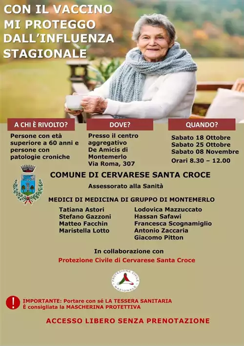 Campagna vaccinazione anno 2025