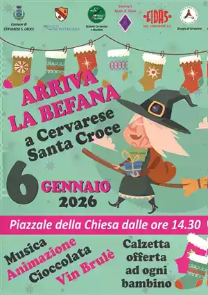 Arriva la Befana... a Cervarese Santa Croce